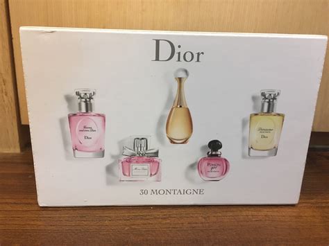 Christian Dior miniature perfume set